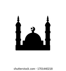 Detail Simple Mosque Silhouette Nomer 39