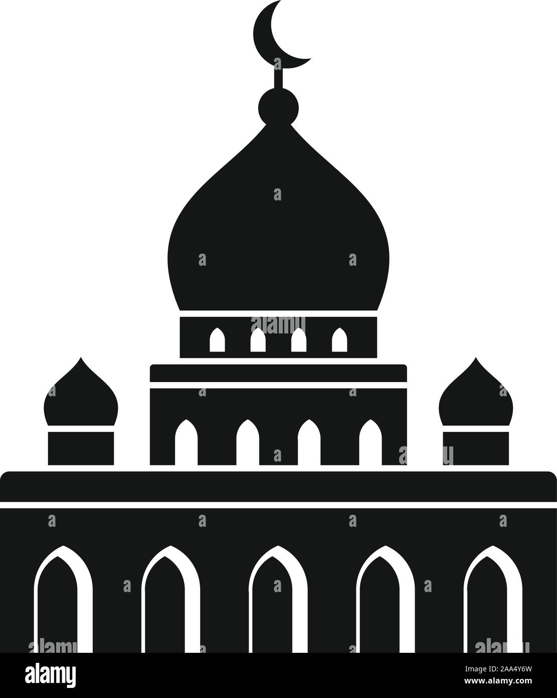 Detail Simple Mosque Silhouette Nomer 43