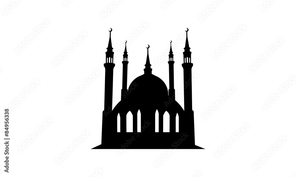 Detail Simple Mosque Silhouette Nomer 44
