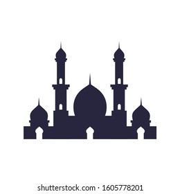 Detail Simple Mosque Silhouette Nomer 49