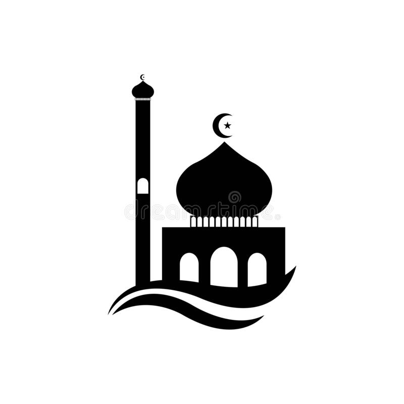 Detail Simple Mosque Silhouette Nomer 7