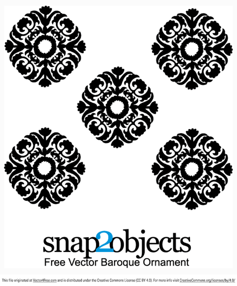 Detail Simple Ornament Vector Png Nomer 24