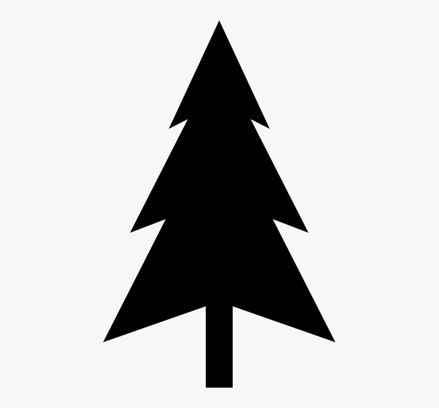 Detail Simple Pine Tree Clipart Nomer 8