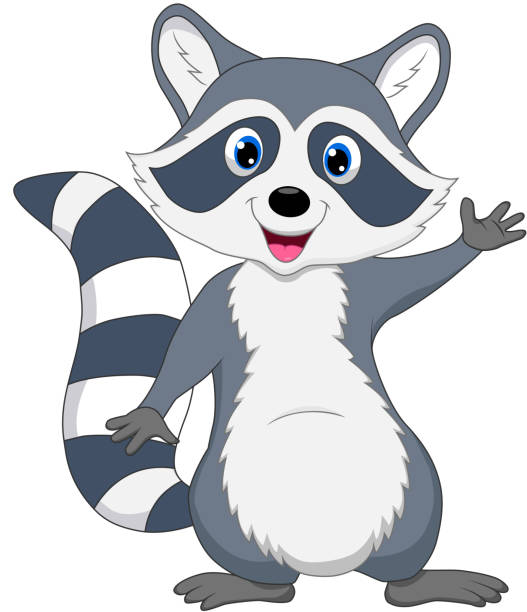 Simple Raccoon Clipart - KibrisPDR