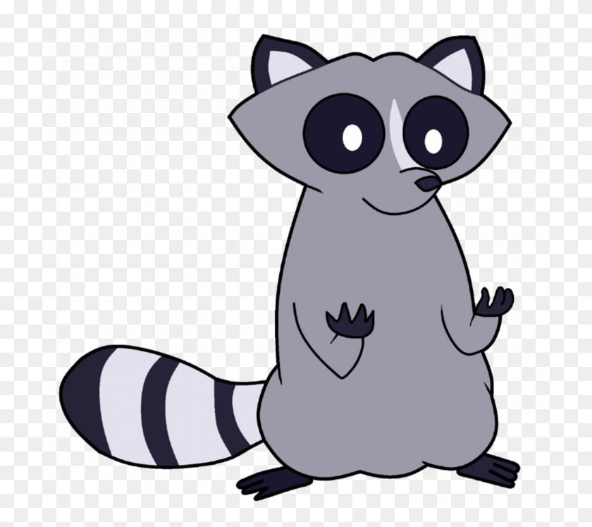 Detail Simple Raccoon Clipart Nomer 13