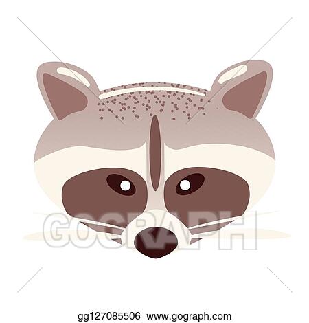 Detail Simple Raccoon Clipart Nomer 18