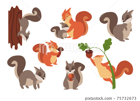 Detail Simple Squirrel Clipart Nomer 34