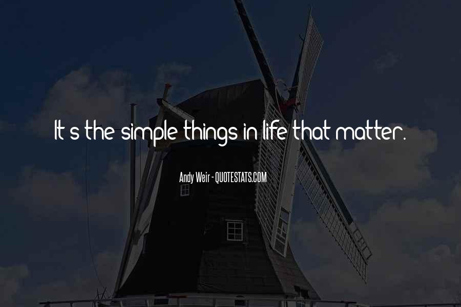 Detail Simple Things Quotes Nomer 42