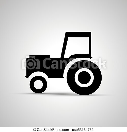 Detail Simple Tractor Clipart Nomer 26