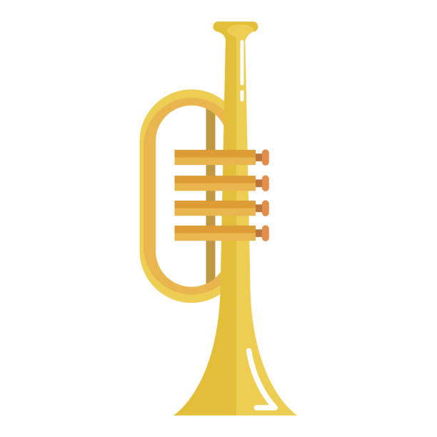 Detail Simple Trumpet Clipart Nomer 24