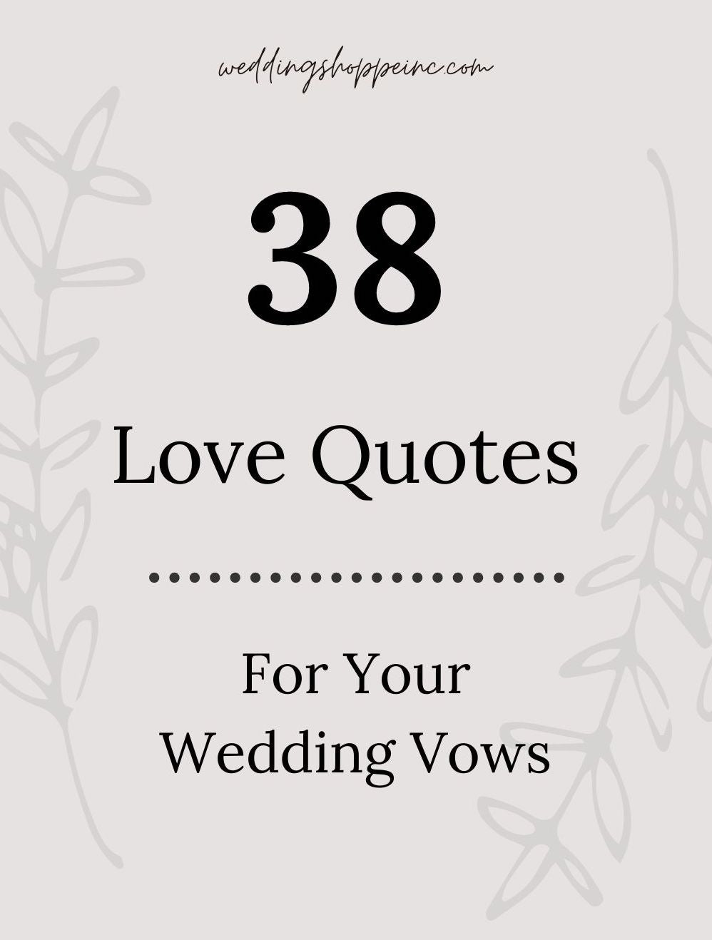 Detail Simple Wedding Quotes Nomer 36