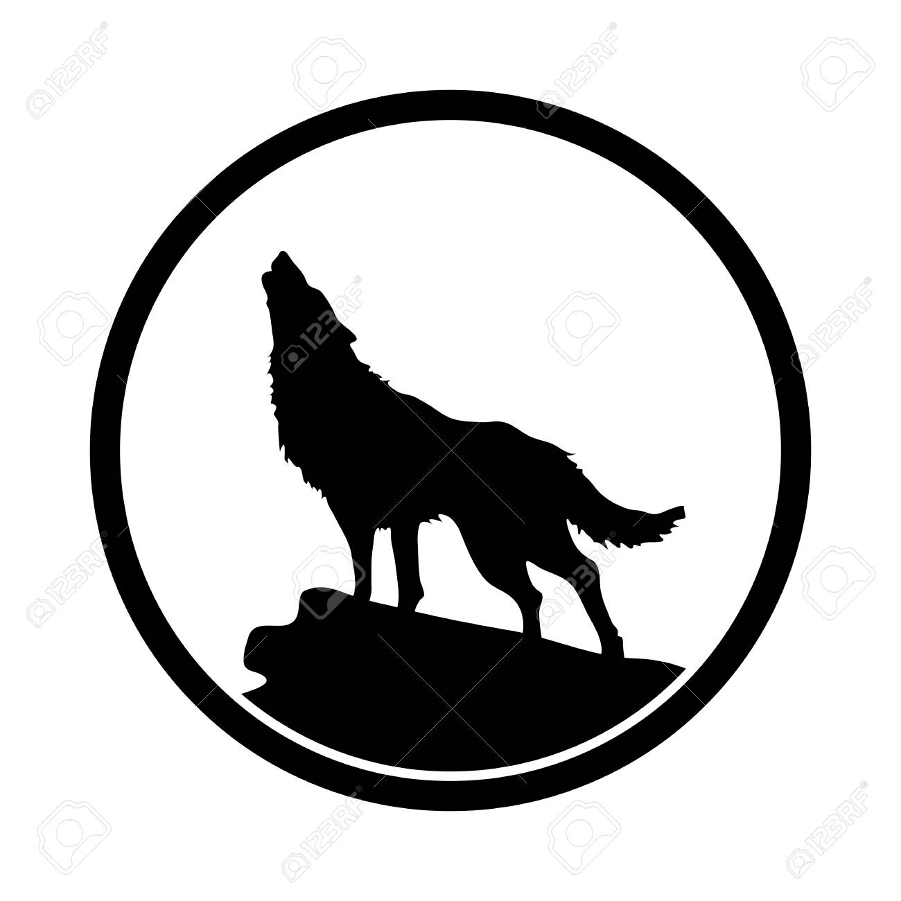 Detail Simple Werewolf Silhouette Nomer 15