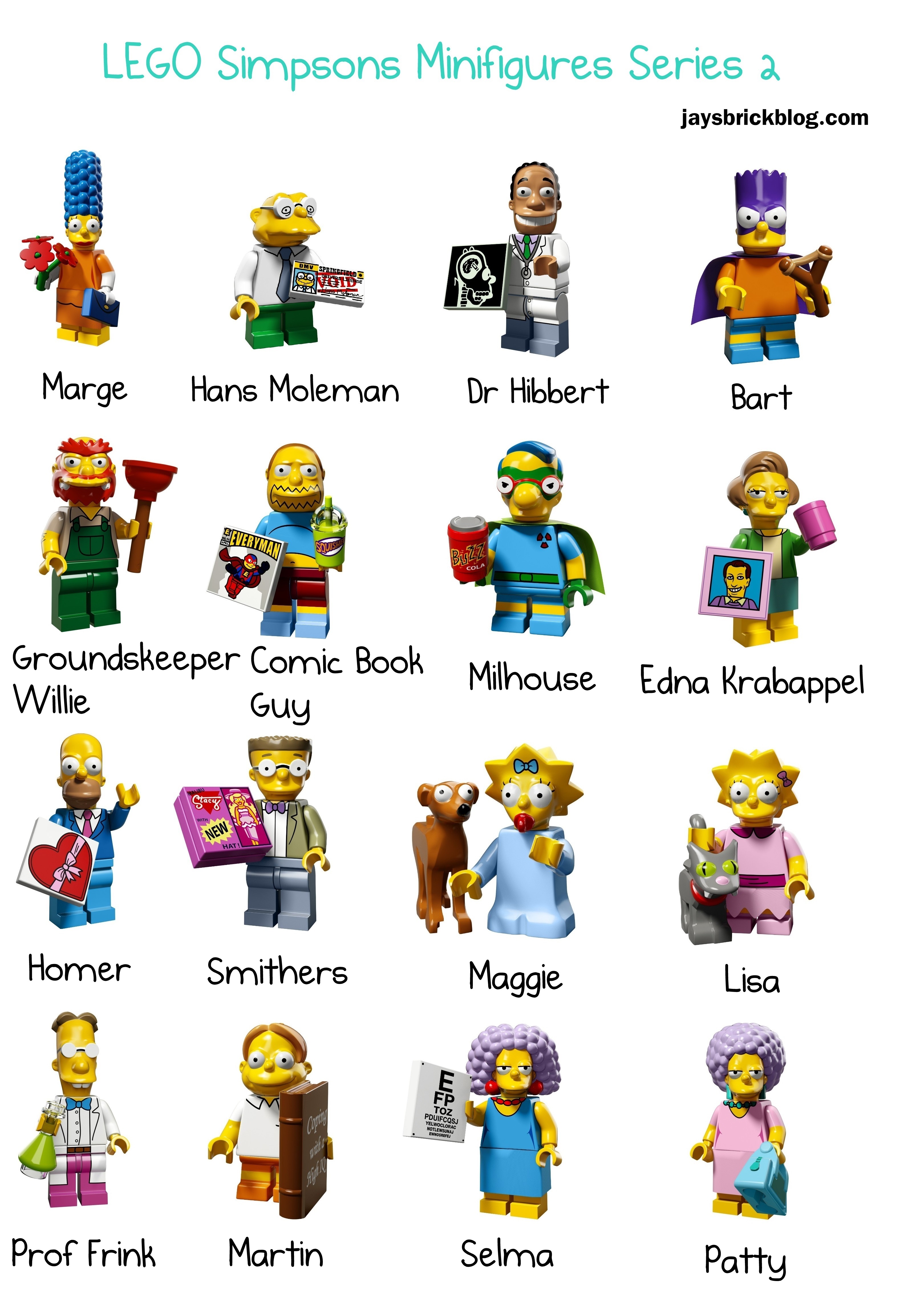 Detail Simpson Characters Pictures And Names Nomer 10