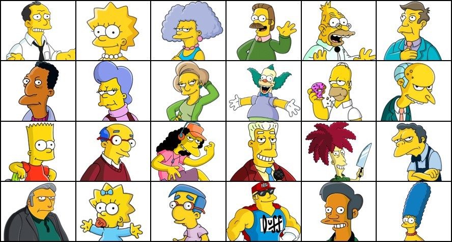 Detail Simpson Characters Pictures And Names Nomer 3