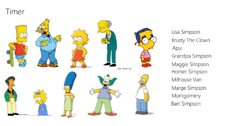 Detail Simpson Characters Pictures And Names Nomer 21