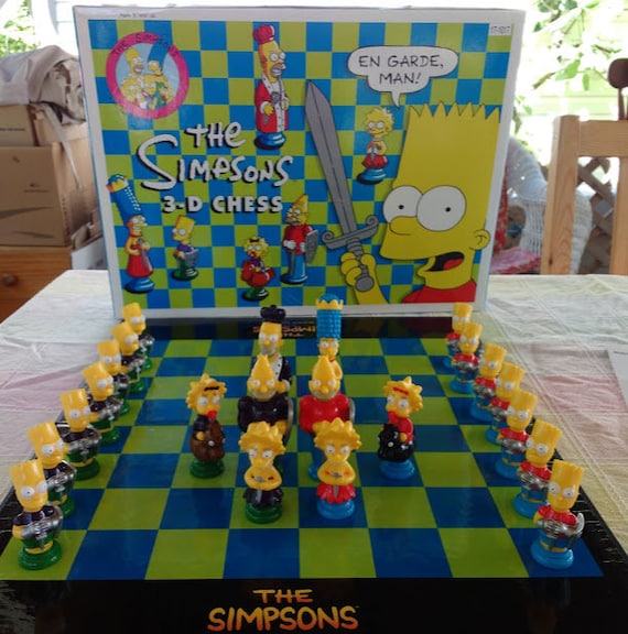 Detail Simpsons 3d Chess Set Nomer 2