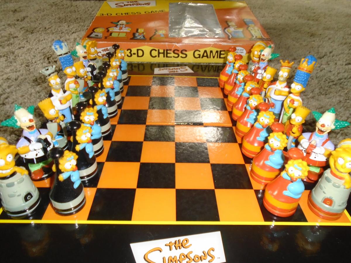 Detail Simpsons 3d Chess Set Nomer 24