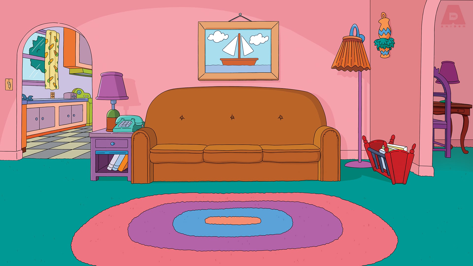 Download Simpsons Background Nomer 1