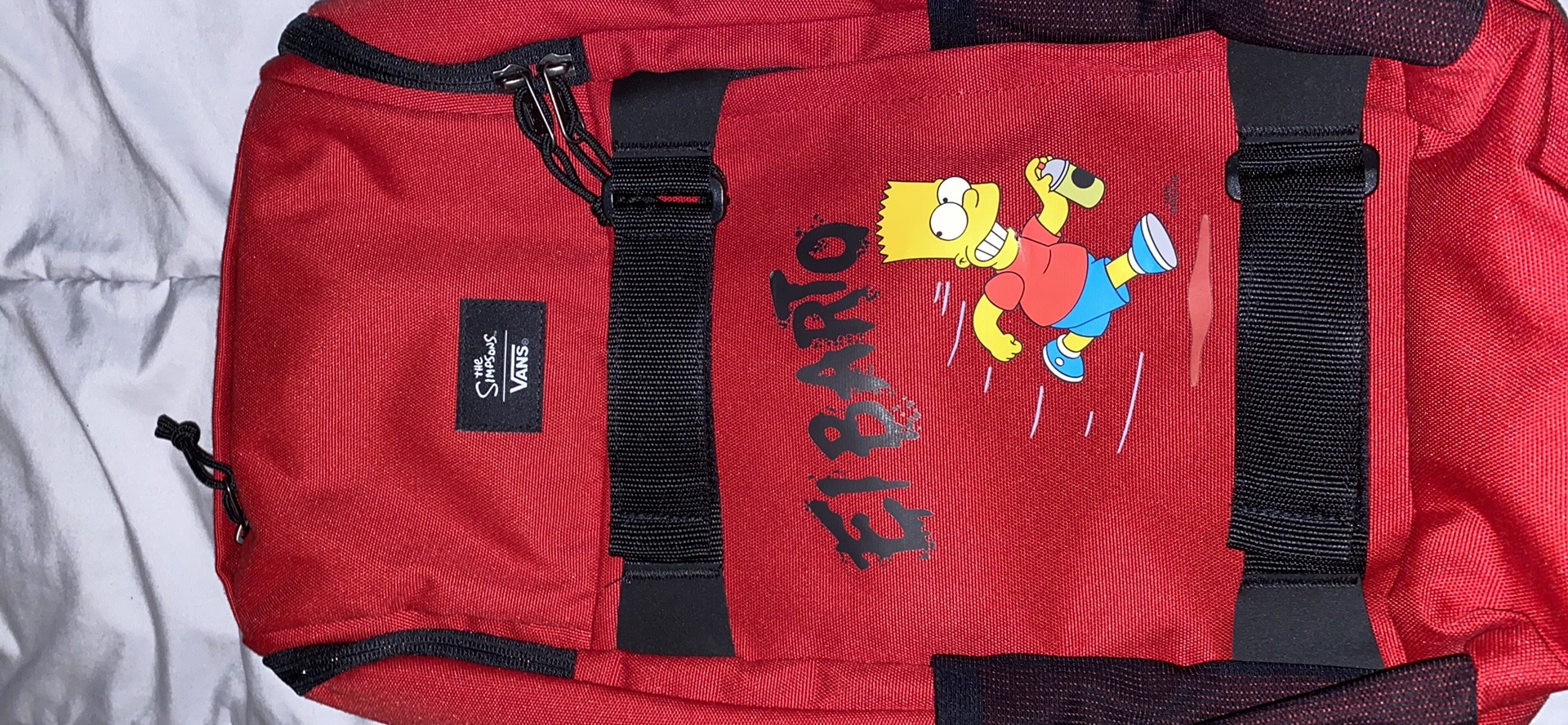 Detail Simpsons Backpack Vans Nomer 55