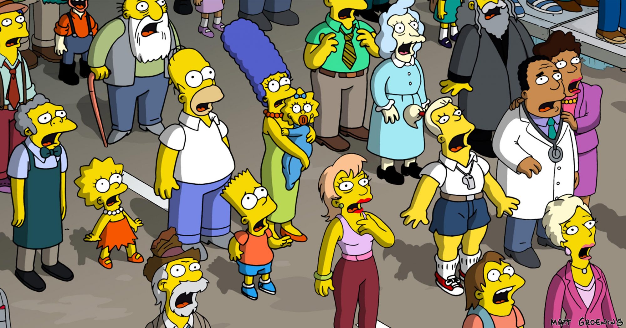 Detail Simpsons Characters Pictures Nomer 42