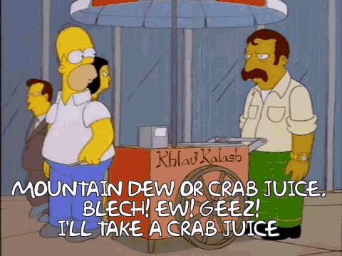 Detail Simpsons Crab Juice Nomer 3