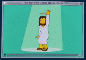 Detail Simpsons Dancing Jesus Nomer 2