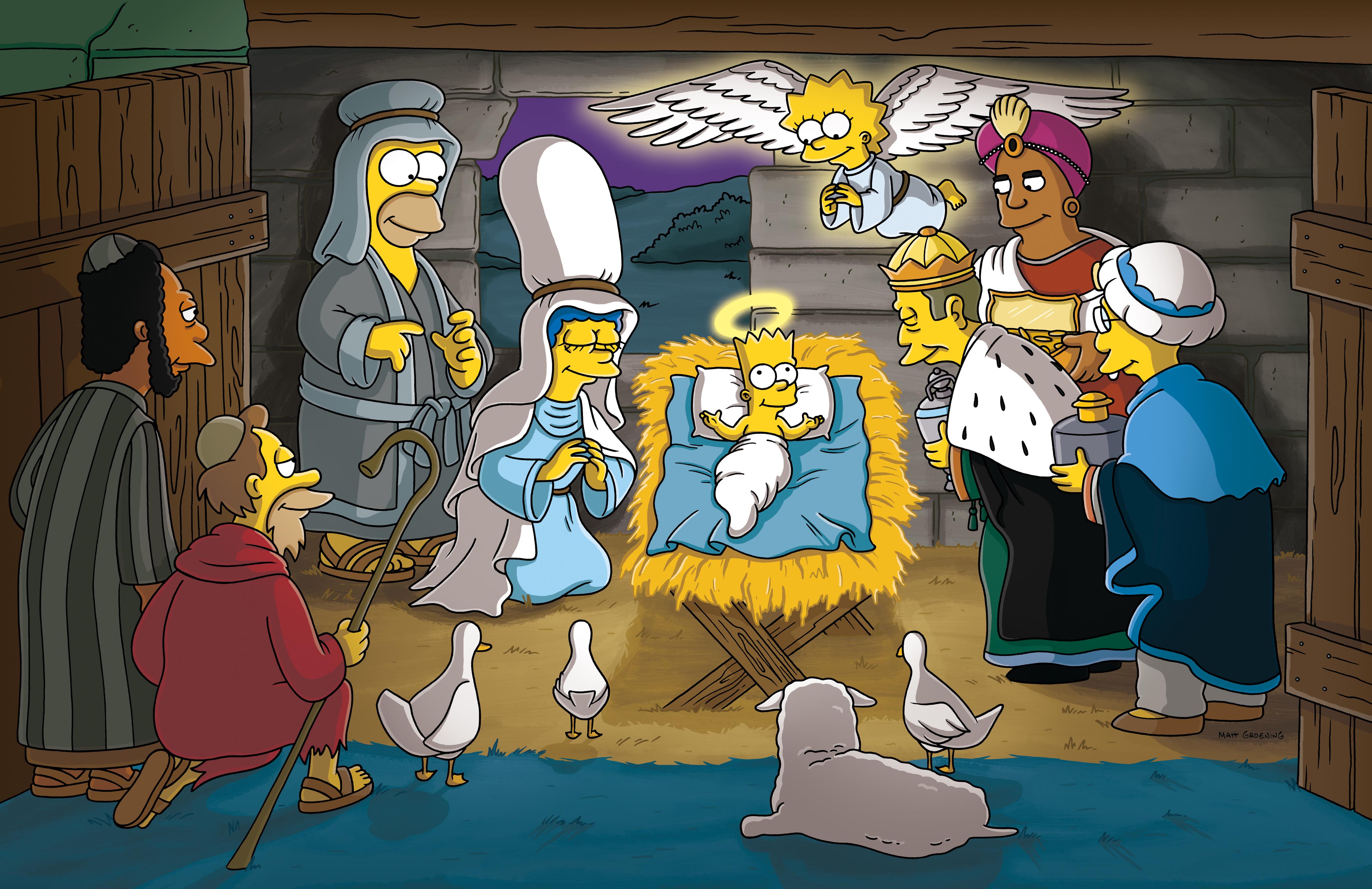 Detail Simpsons Dancing Jesus Nomer 18