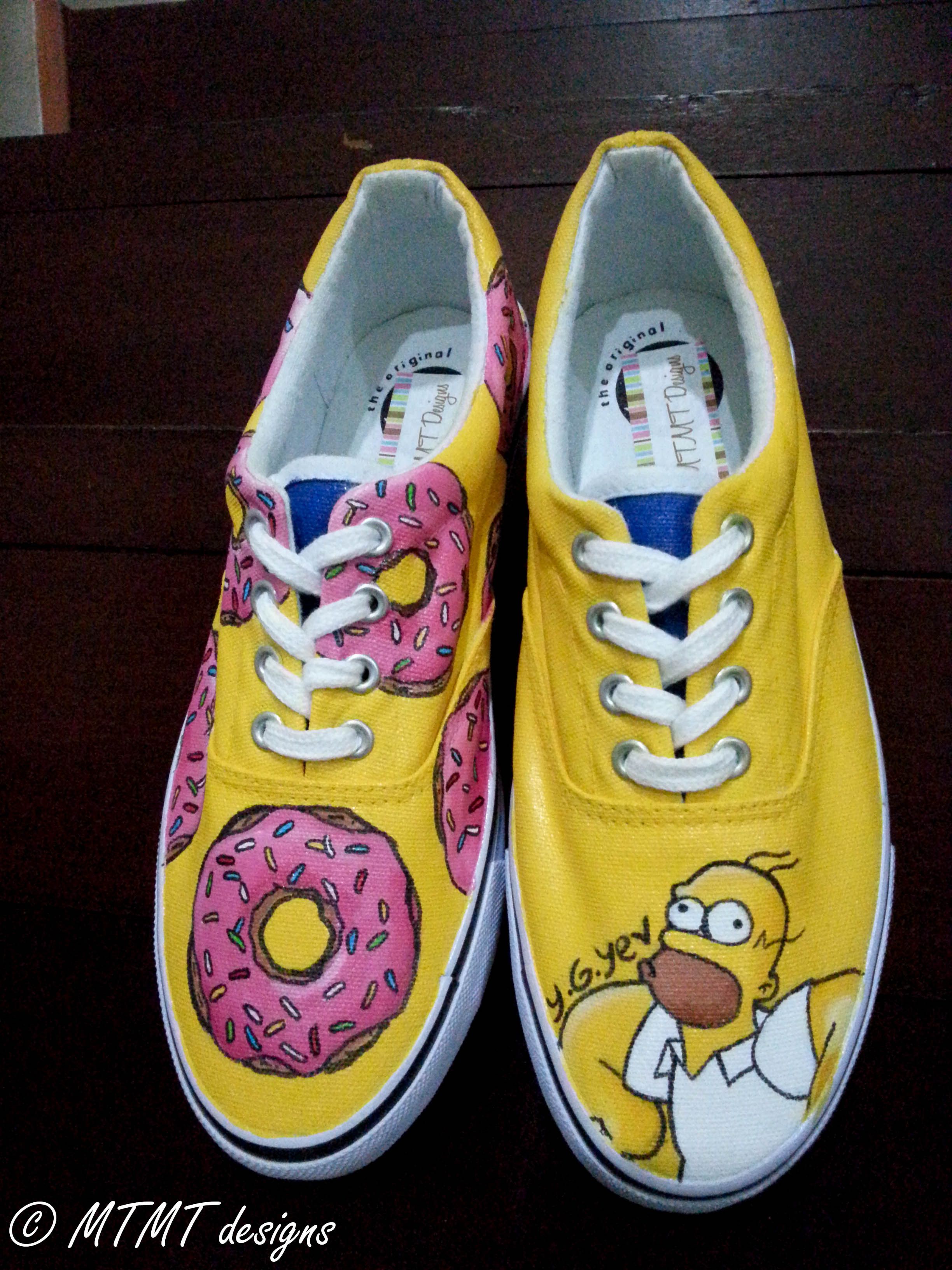 Detail Simpsons Donut Shoes Nomer 3