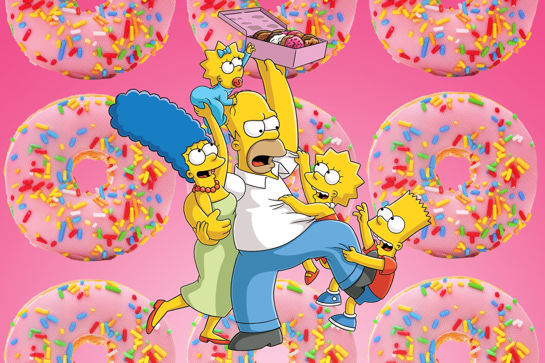 Detail Simpsons Donut Wallpaper Nomer 39