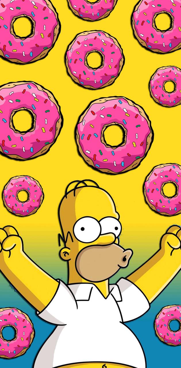 Detail Simpsons Donut Wallpaper Nomer 55