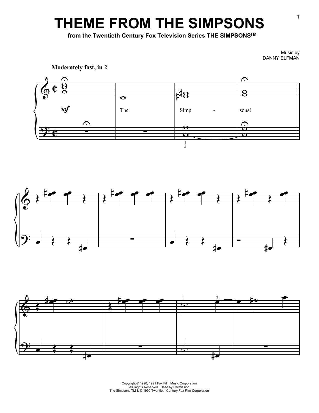 Detail Simpsons Guitar Tab Nomer 33