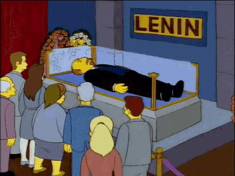Detail Simpsons Lenin Nomer 2