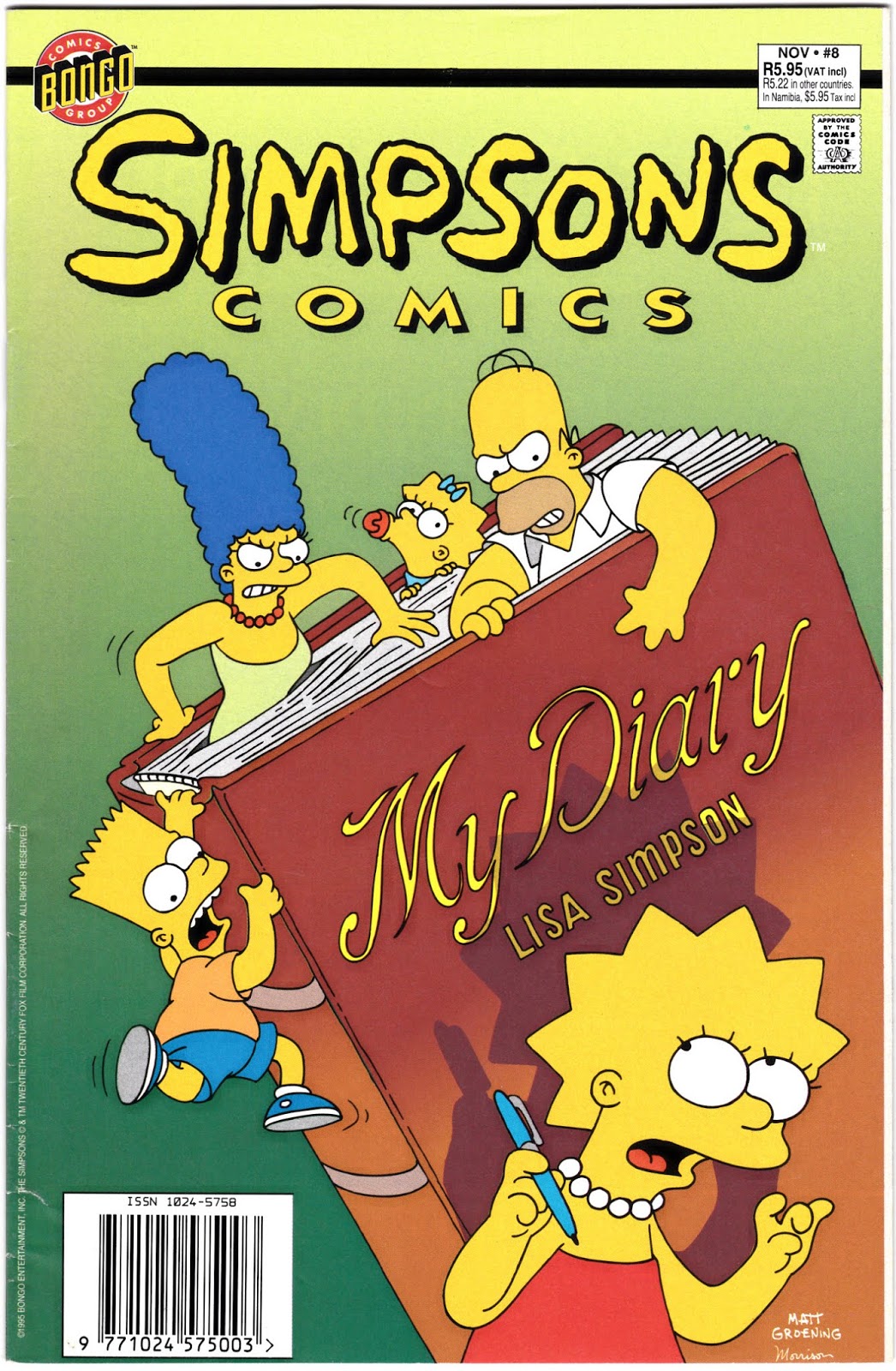 Detail Simpsons Meteor Nomer 51