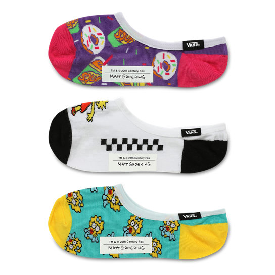 Detail Simpsons Socks Vans Nomer 17