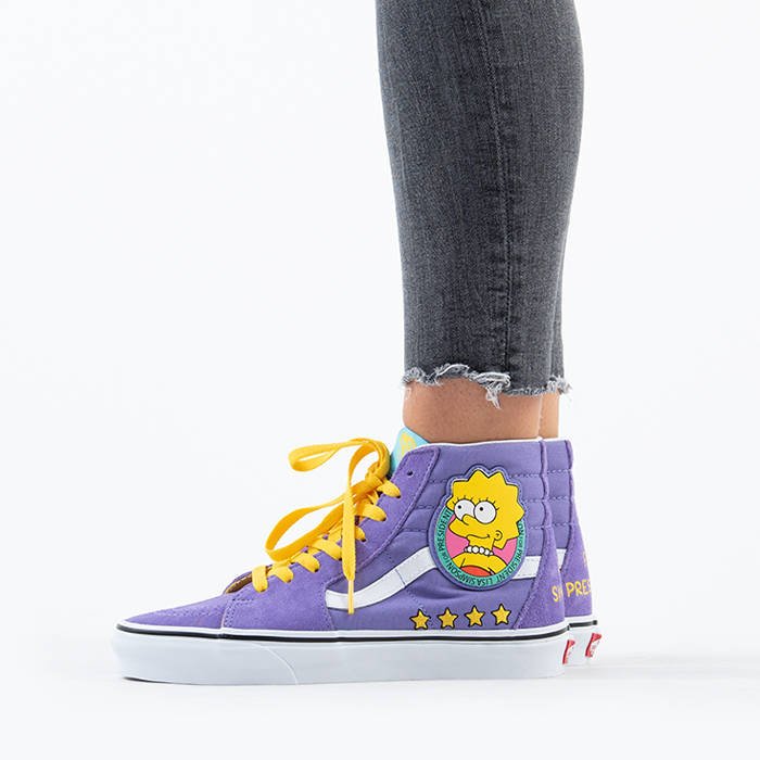 Detail Simpsons Socks Vans Nomer 40