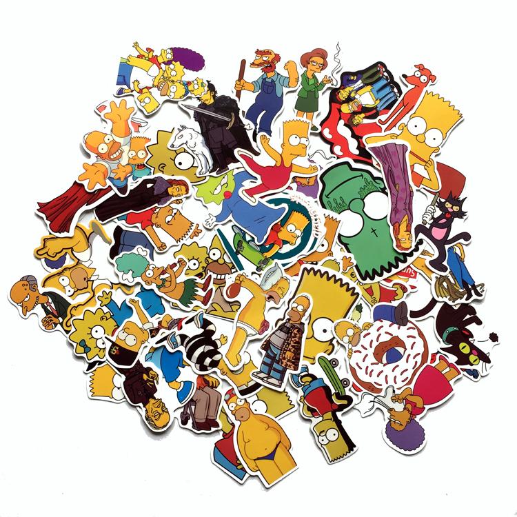 Detail Simpsons Sticker Pack Nomer 20