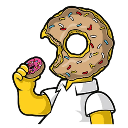 Detail Simpsons Sticker Pack Nomer 53