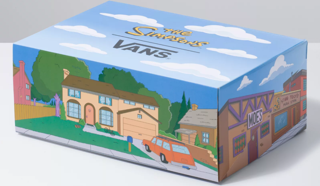 Simpsons Vans Box - KibrisPDR