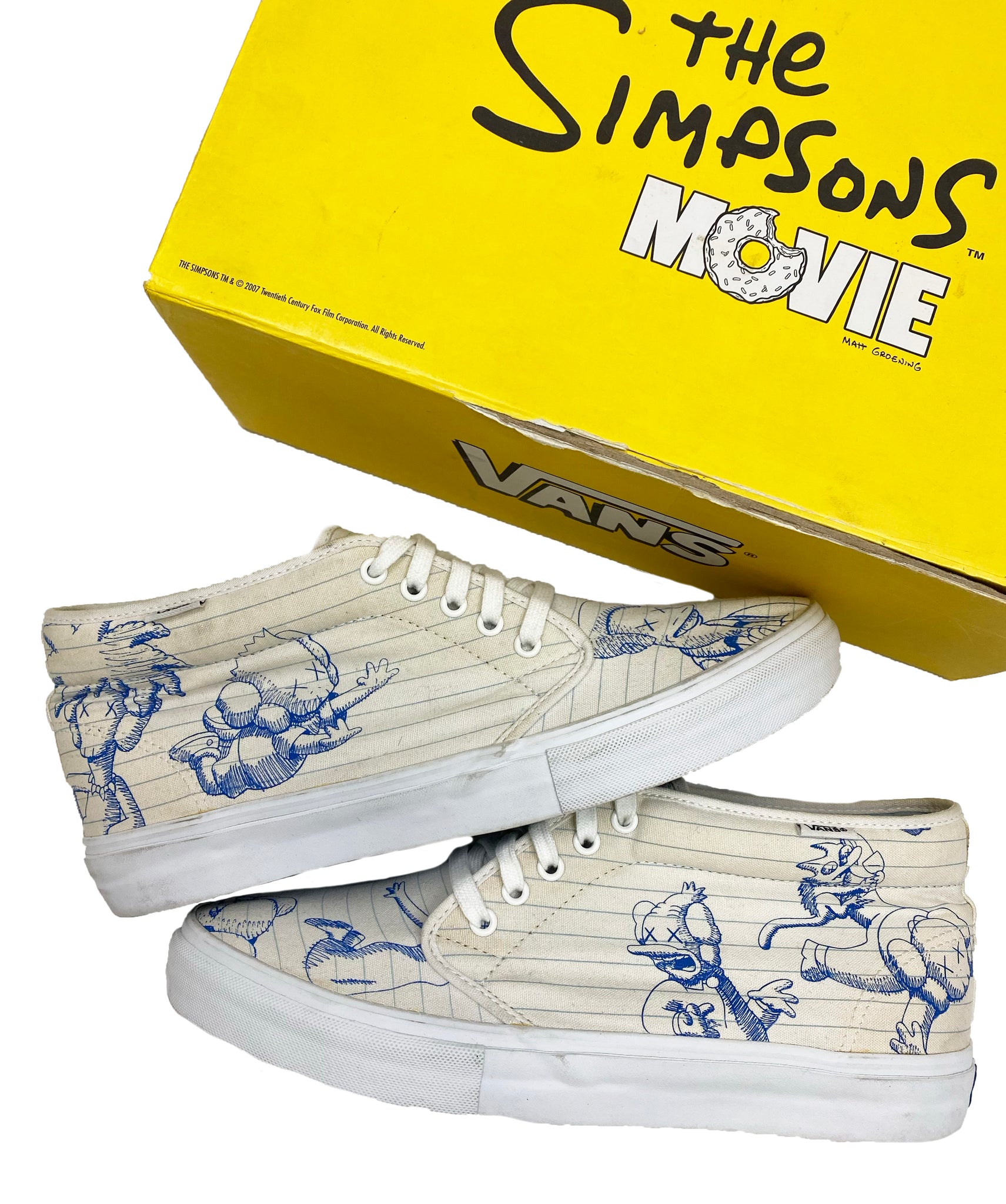 Detail Simpsons Vans Box Nomer 44