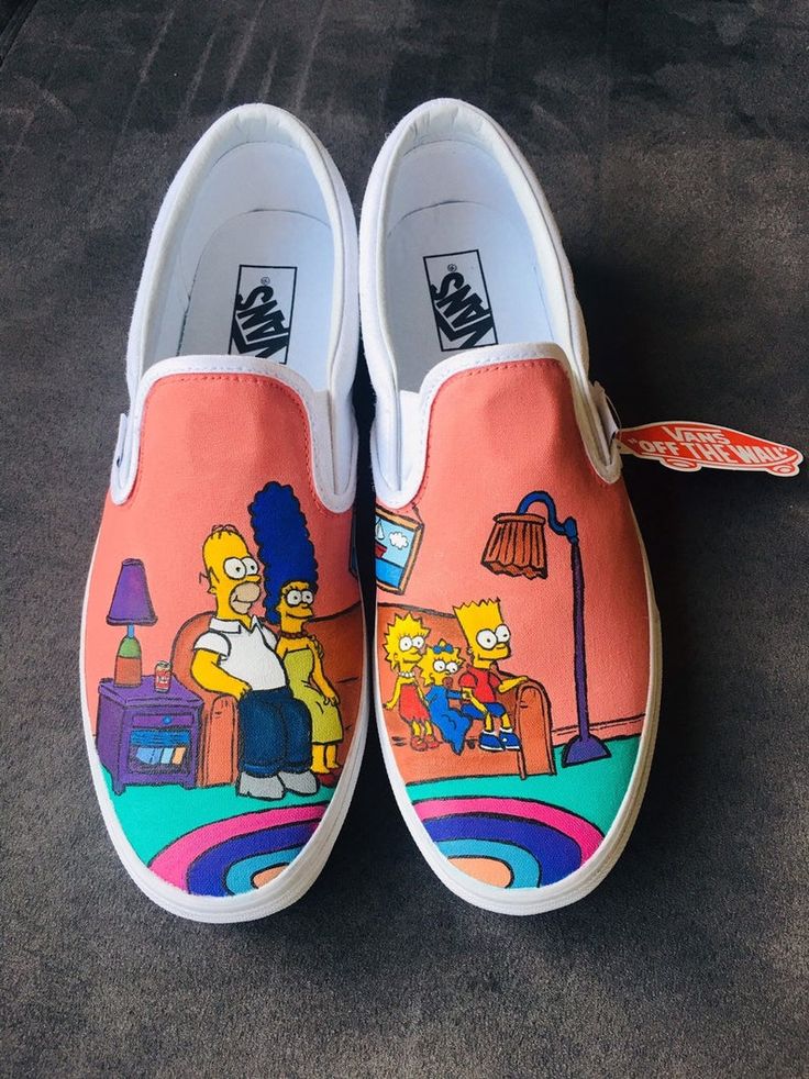 Detail Simpsons Vans Sandals Nomer 19