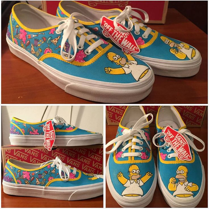 Detail Simpsons Vans Sandals Nomer 9