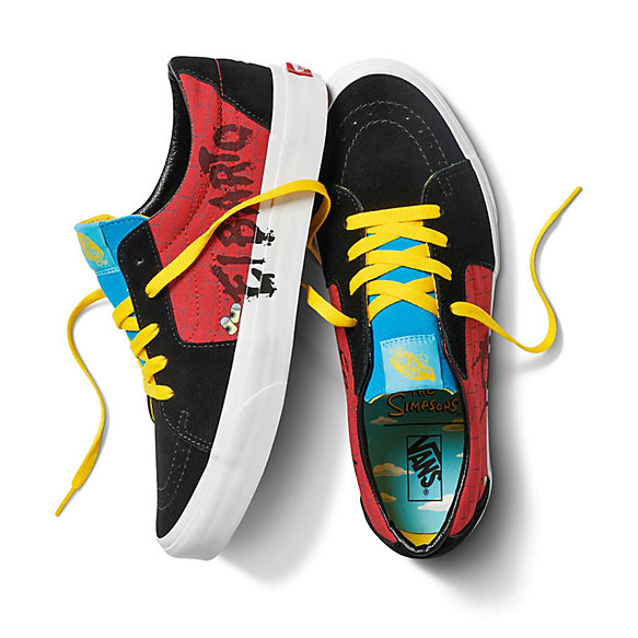 Detail Simpsons Vans Shoes 2020 Nomer 9