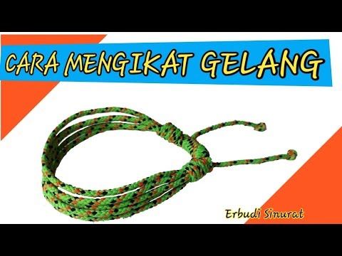 Detail Simpul Tali Gelang Nomer 53