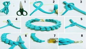 Detail Simpul Tali Untuk Gelang Nomer 41