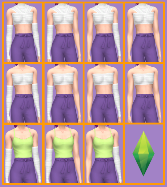 Sims 4 Bandage Cc 57+ Koleksi Gambar