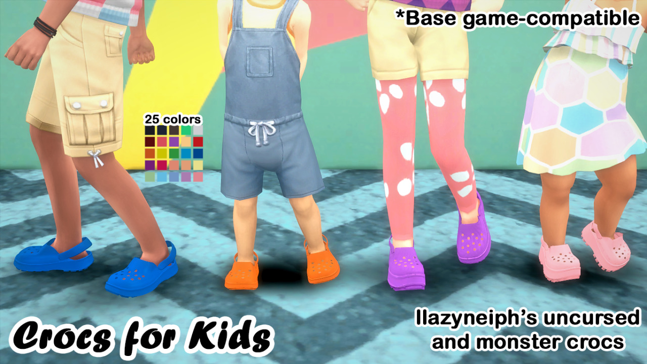 Detail Sims 4 Cc Crocs Nomer 11