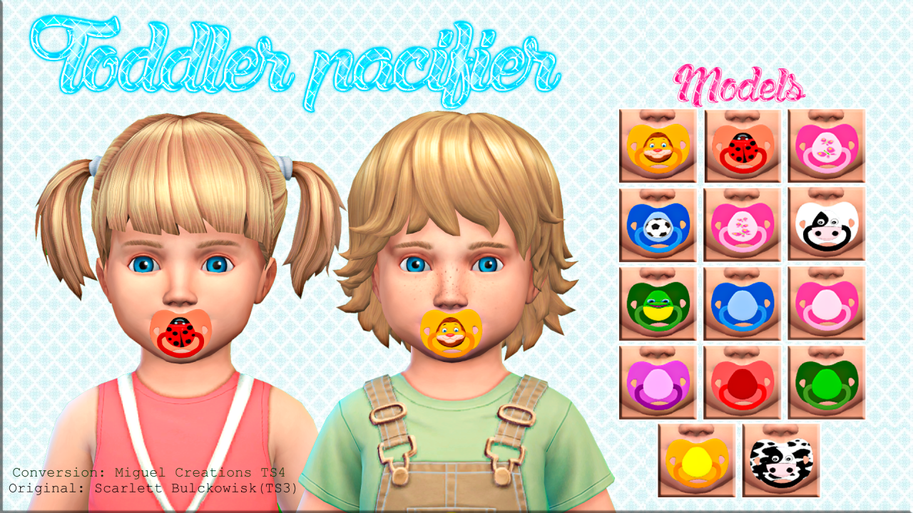 Sims 4 Cc Pacifiers - KibrisPDR