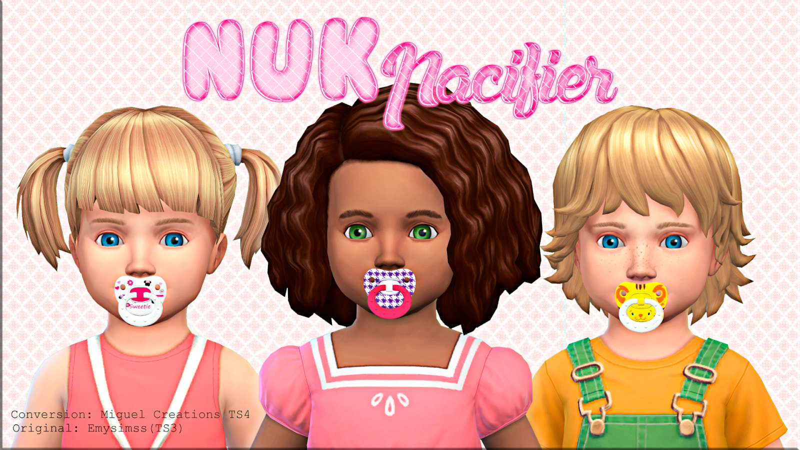 Detail Sims 4 Cc Pacifiers Nomer 16