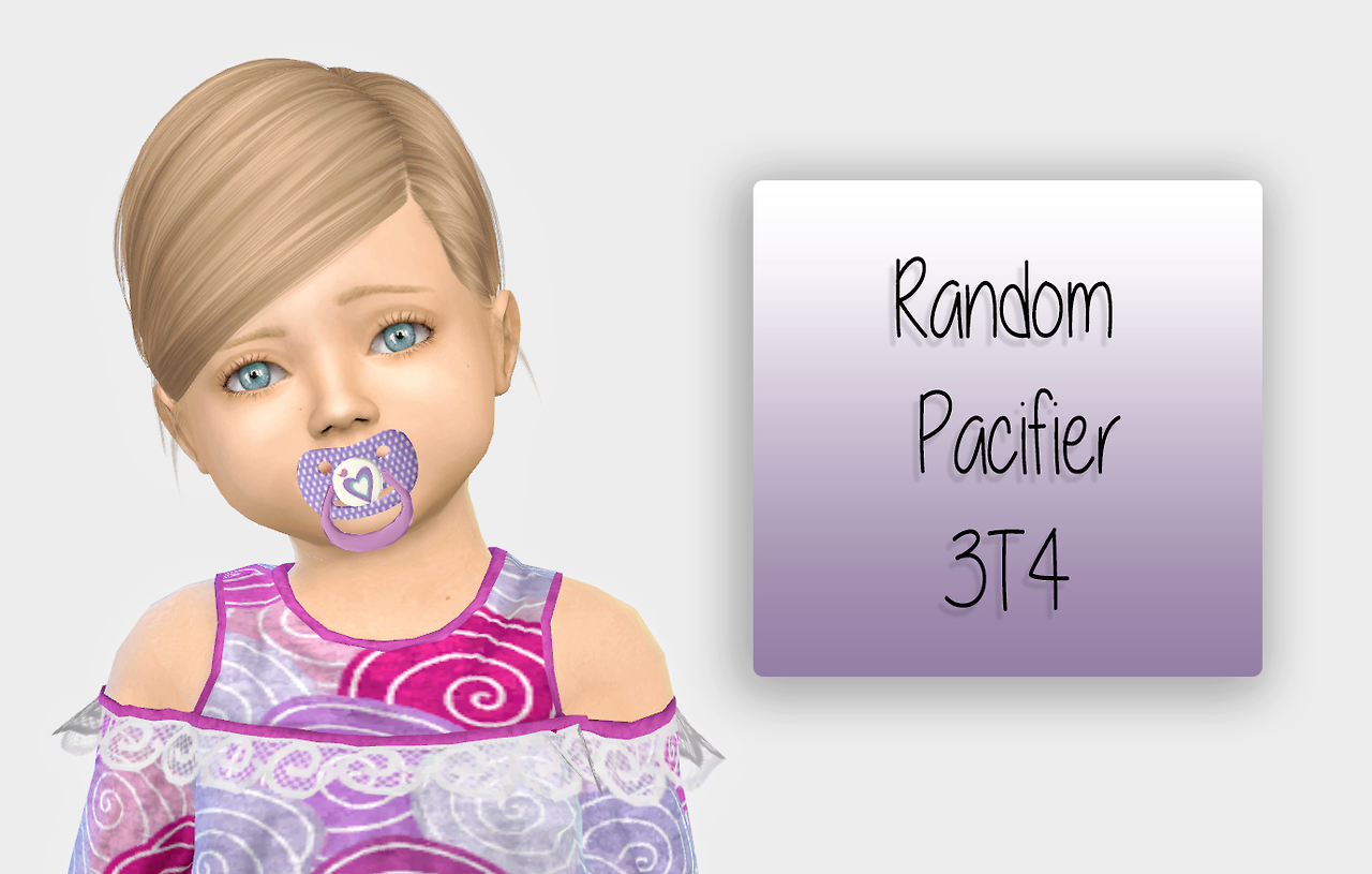 Detail Sims 4 Cc Pacifiers Nomer 4