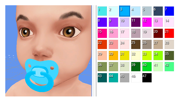 Detail Sims 4 Cc Pacifiers Nomer 6